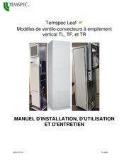 Temspec Leaf TF Serie Manuel D'installation, D'utilisation Et D'entretien