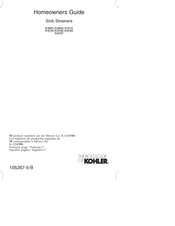 Kohler K-8820-CP Guide Du Propriétaire