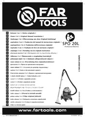 Far Tools SPO 20L Notice Originale