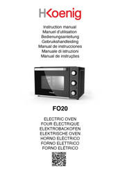 Hkoenig FO20 Manuel D'utilisation