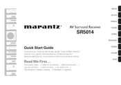 Marantz SR5014 Guide De Démarrage Rapide