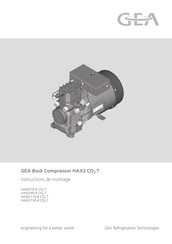 GEA HAX2/70-4 CO2 T Instructions De Montage