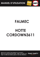 FALMEC CORDOWN3611 Mode D'emploi