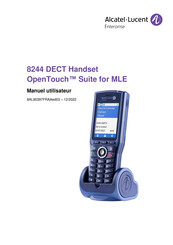 Alcatel-Lucent 8244 DECT Handset Manuel Utilisateur