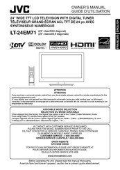 JVC LT-24EM71 Guide D'utilisation