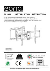 Eono PL2617 Instructions D'installation
