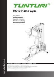 Tunturi HG10 Home Gym Manuel De L'utilisateur