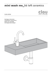 clou Mini Wash Me CL/03.03234 Notice De Montage