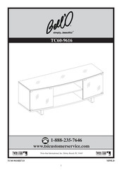 Twin-Star International Bell'O TC60-9616 Instructions D'assemblage