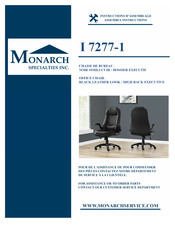 Monarch Specialties I 7277-1 Instructions D'assemblage