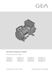 GEA HGX34P/380-4 Instructions De Montage