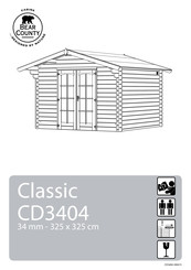 Bear County Classic CD3404 Mode D'emploi