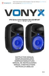 Vonyx VPS102A Manuel D'instructions