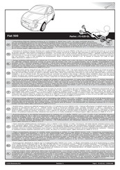 ECS Electronics FI-025-DL Instructions De Montage