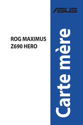 Asus ROG MAXIMUS Z690 HERO Manuel De L'utilisateur