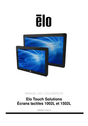 Elo Touch Solutions 1002L Manuel De L'utilisateur