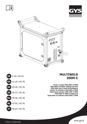 GYS MULTIWELD 200M-C Mode D'emploi