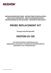 Reznor 1037872 Instructions D'installation