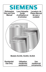 Siemens SL84A Guide D'utilisation Et D'entretien