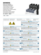 Siemens 3VM9 -0KP00 Serie Notice D'utilisation