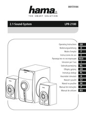 Hama LPR-2180 Mode D'emploi