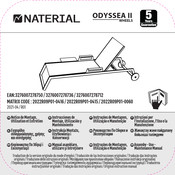 Naterial ODYSSEA II WHEELS 2022R09P01-0060 Notice De Montage, Utilisation Et Entretien