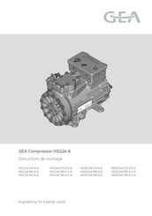 GEA HG22e A Serie Instructions De Montage
