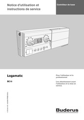 Buderus Logamatic BC10 Notice D'utilisation