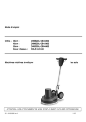 Truvox International OBLP452 Mode D'emploi