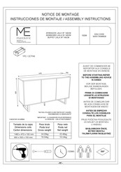 MARCKERIC LAILA 16268 Notice De Montage