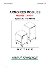 ARMOIRES MOBILES CHAUD AMC 16 Notice Utilisation