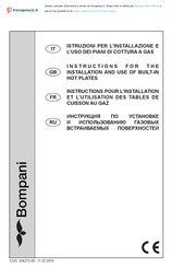 Bompani BO217MA/N Instructions Pour L'installation Et L'utilisation
