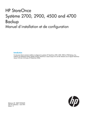 HP StoreOnce 4500 Manuel D'installation Et De Configuration