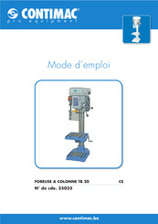 Contimac TB 20 Mode D'emploi