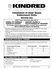 Kindred Steel Queen Serie Instructions D'installation