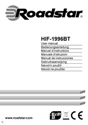 Roadstar HIF-1996BT Manuel D'instructions
