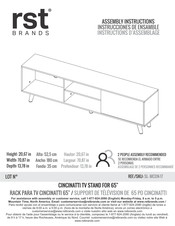 rst brands SL-MCON-17 Instructions D'assemblage