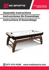 MD SPORTS AH084Y19030 Instructions D'assemblage