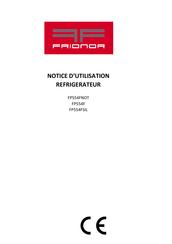 FRIONOR FP554F Notice D'utilisation