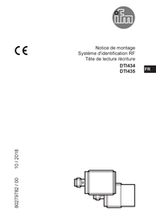 IFM DTI434 Notice De Montage