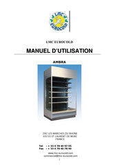 LMC EUROCOLD AMBRA Manuel D'utilisation