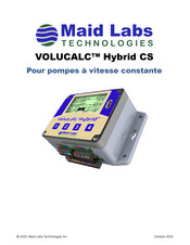 Maid Labs Technologies VOLUCALC Hybrid CS Manuel D'installation