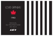 LOUIS GARNEAU LG4 Manuel Du Propriétaire