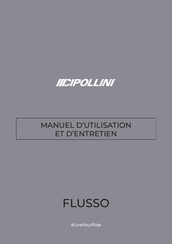 MCIPOLLINI FLUSSO Manuel D'utilisation Et D'entretien