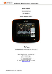 MDOLORIS MEDICAL SYSTEMS ANI Monitor V2 Manuel Utilisateur