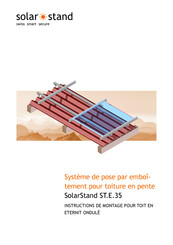 SolarTeam SolarStand ST.E.35 Instructions De Montage