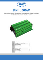 PNI L500W Manuel Utilisateur