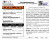 Horizon Global CQT76253 Instructions D'installation