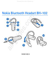 Nokia BH-102 Mode D'emploi