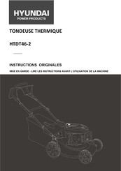 Hyundai Power Products HTDT46-2 Instructions Originales